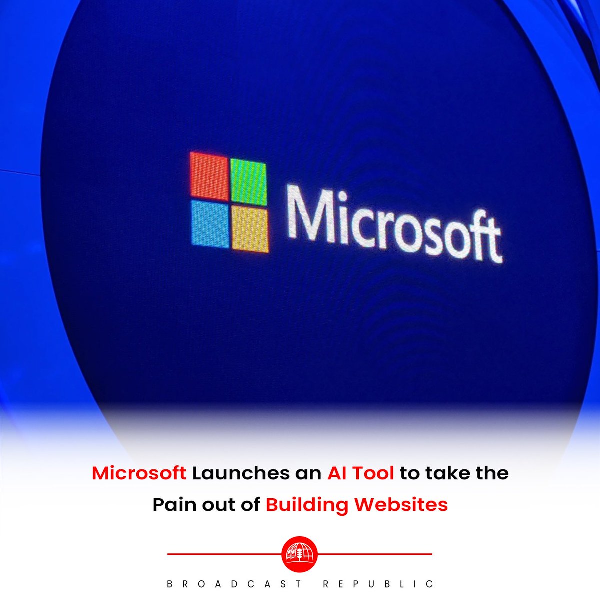 BcastRepublic's tweet image. Microsoft introduces Copilot, an AI-powered assistant for Power Pages, its low-code business website creation tool. With Copilot, users can generate text, forms, chatbots, and web page layouts effortlessly. 

#BroadcastRepublic #MicrosoftBuild2023 #AIWebDesign #Copilot