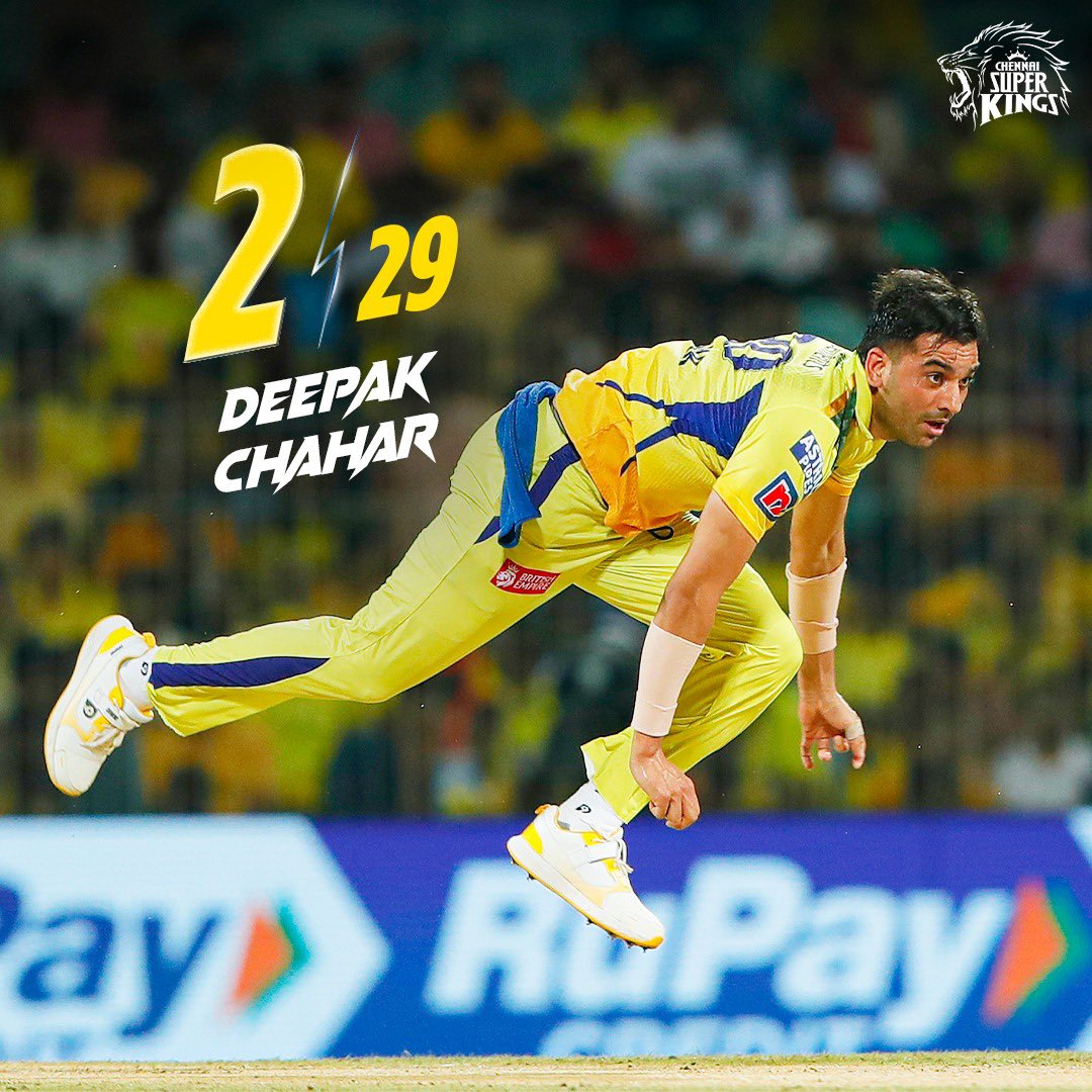 ChennaiIPL's tweet photo. Super 2️⃣sday in #Yellove! 🦁💛

#GTvCSK #WhistlePodu https://t.co/WHkDdSoEmn