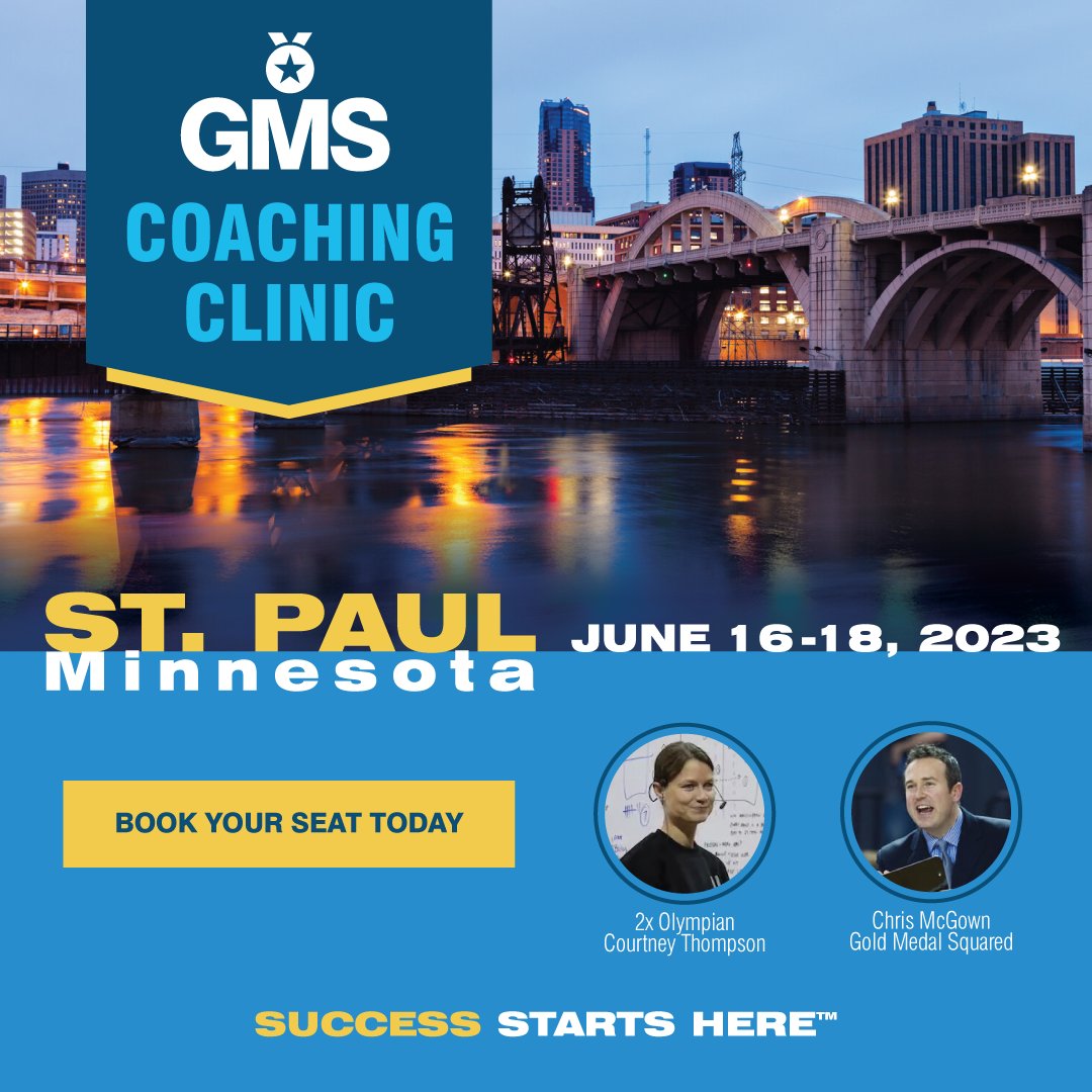 Attention Midwest volleyball coaches! Please join us at Macalester College in St. Paul, Minnesota — Friday, June 16 - Sunday, June 18, 2023.

Learn more and reserve your seat; visit goldmedalsquared.com/coaching-clini…

#VolleyballClinics #VolleyballTraining #minnesotavolleyball #gophervball