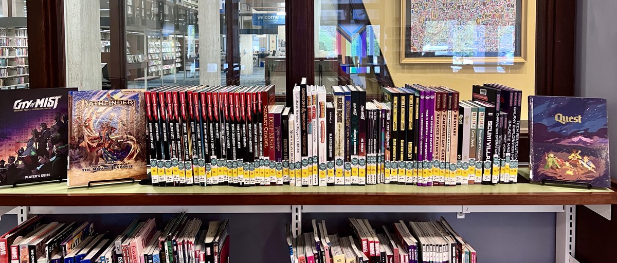 Joshua J. Carlson (@carlson_joshuaj) on Twitter photo New titles added to the <a href="/WhitePlainsLib/">White Plains Library</a> #TableTopRoleplayingGames collection!
whiteplainslibrary.org/2023/05/the-li… #TTRPGs #RPGs
<a href="/wplainsschools/">White Plains Schools</a> <a href="/WPTigerPride/">White Plains High School</a> <a href="/EastviewMS/">Eastview Middle School</a> <a href="/HighlandsMS_WP/">Highlands MS</a> <a href="/WPHSSciFiClub/">WPHS Sci-Fi Club ☮️👽🧡🖤👽</a> <a href="/LibraryWphs/">WPHSLibrary</a> <a href="/MJanmey/">Meredith Janmey</a> <a href="/WPTApresidents/">WPTA</a> <a href="/DrJosephRicca/">WPCSDSuper</a> <a href="/cityofwp/">City of White Plains</a> New titles added to the <a href="/WhitePlainsLib/">White Plains Library</a> #TableTopRoleplayingGames collection!
whiteplainslibrary.org/2023/05/the-li… #TTRPGs #RPGs
<a href="/wplainsschools/">White Plains Schools</a> <a href="/WPTigerPride/">White Plains High School</a> <a href="/EastviewMS/">Eastview Middle School</a> <a href="/HighlandsMS_WP/">Highlands MS</a> <a href="/WPHSSciFiClub/">WPHS Sci-Fi Club ☮️👽🧡🖤👽</a> <a href="/LibraryWphs/">WPHSLibrary</a> <a href="/MJanmey/">Meredith Janmey</a> <a href="/WPTApresidents/">WPTA</a> <a href="/DrJosephRicca/">WPCSDSuper</a> <a href="/cityofwp/">City of White Plains</a>