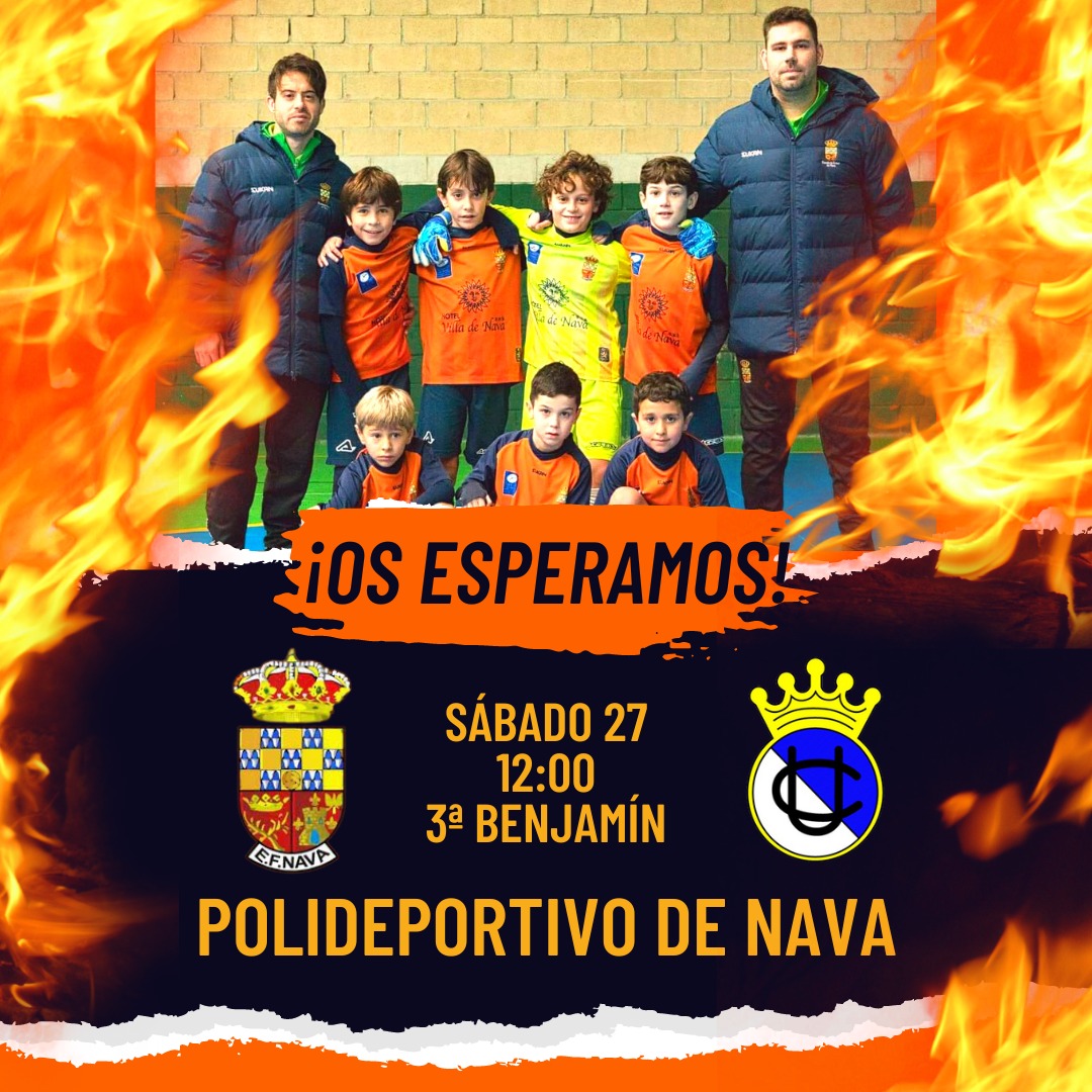 ef_nava's tweet photo. 🧡OS ESPERAMOS🧡

Este fin de semana, nuestros Benjamines tienen por delante un complicado partido ante el Urraca en el que nos jugamos entrar en los primeros puestos de la clasificación para lograr el ascenso a falta de una jornada...💪 https://t.co/eF933e4Z9s