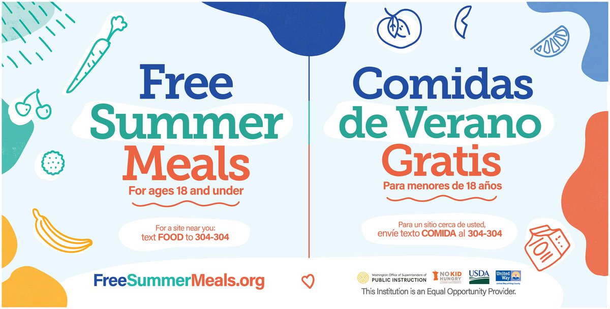 **Kids eat free this summer from June 21 to August 18 at Woodland Public Schools**

Free Summer Meals (Breakfast 8:30am-9am &amp; Lunch 11:30am-12:30pm) are available for kids and teens at in Woodland every weekday at Woodland Middle School.

Details: bit.ly/3WyAIuH