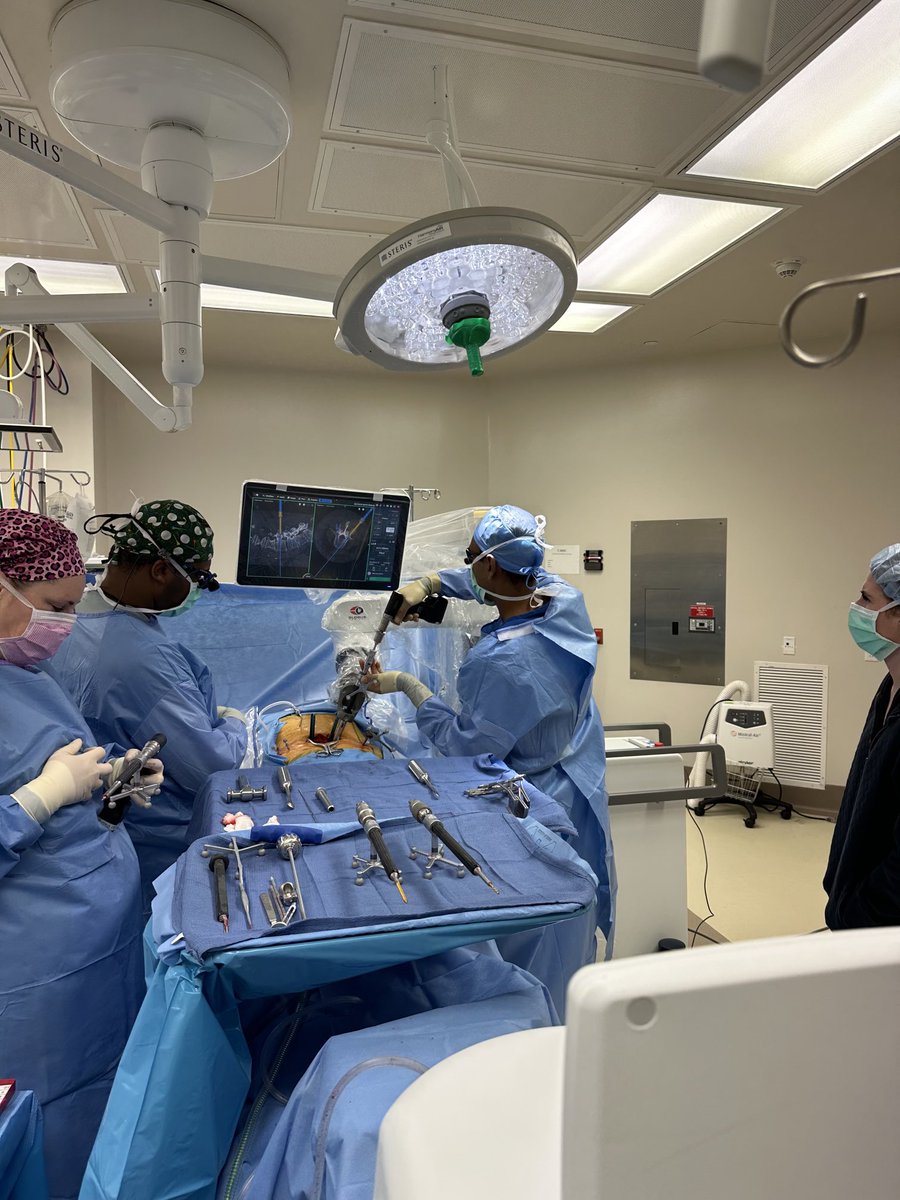Peter Kan (@peterka80460001) on Twitter photo Dr. Rishi Lall performed the first robotic-assisted spine surgery <a href="/UTMBNeurosurg/">UTMB Neurosurgery</a>. This technology will offer our patients the opportunity to undergo more complex procedures using minimally invasive techniques with less blood loss and quicker recovery <a href="/UTMBProvost/">UTMB Provost's Office</a> Dr. Rishi Lall performed the first robotic-assisted spine surgery <a href="/UTMBNeurosurg/">UTMB Neurosurgery</a>. This technology will offer our patients the opportunity to undergo more complex procedures using minimally invasive techniques with less blood loss and quicker recovery <a href="/UTMBProvost/">UTMB Provost's Office</a>