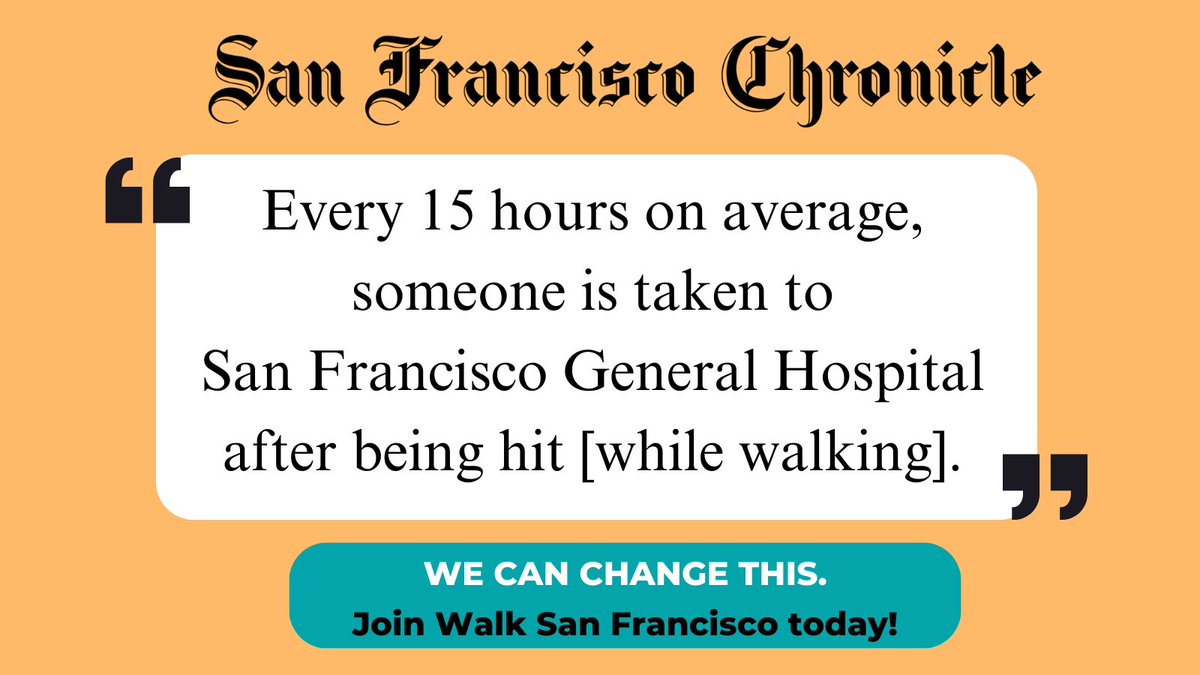 walksf's tweet photo. With your support of Walk SF today, we can push for – and win – life-saving changes on our streets.
Don't miss out: there's just 9 days left to become a first-time member for the May deal of $25!
#membershipmonth #IWalkSF
https://t.co/w3Gwhr5YO3 https://t.co/JyeCzsnE7T