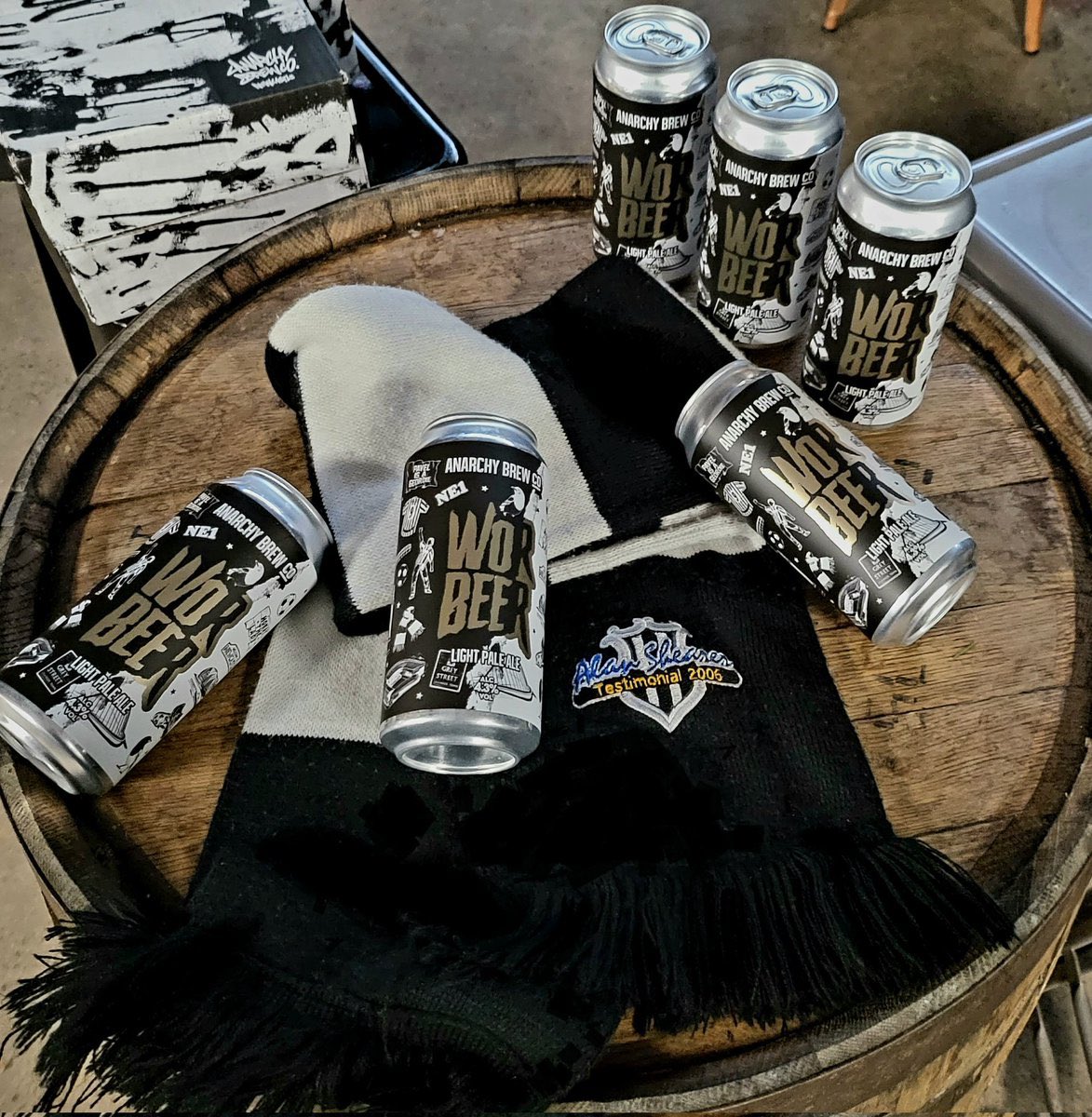 Through the sales of Wor Beer over the course of the season, they have donated £15k to Wor Flags, which was a big factor in being able to put on such a big display last night. 
Thank You <a href="/AnarchyBrewCo/">Anarchy Brew Co</a> , and please keep buying Wor Beer, it is really helping.