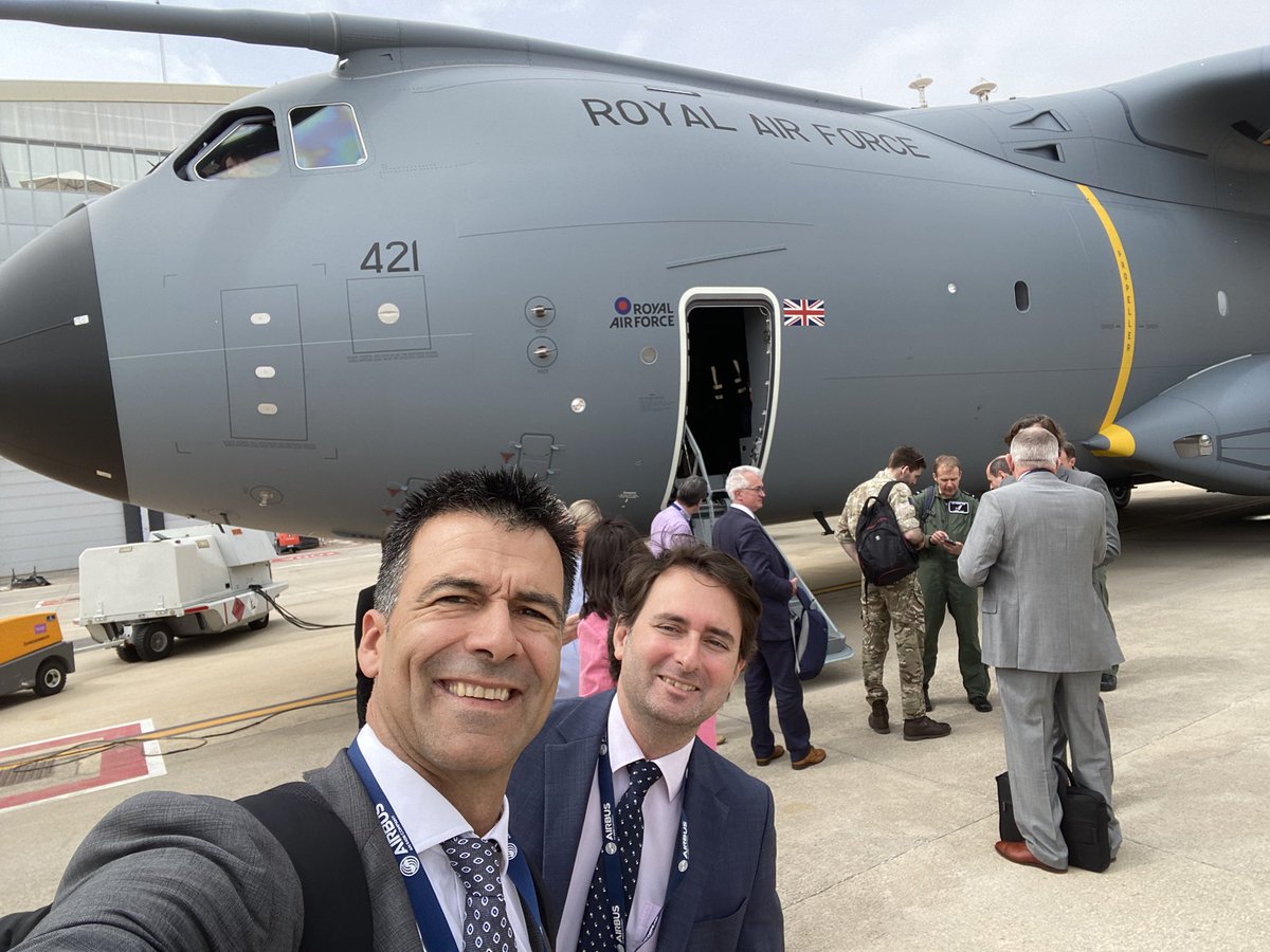 VMVilleneuve's tweet photo. Last UK A400M delivered ZM421 to Royal Air Force (RAF). It’s a mission accomplished hopefully to be continued.
Grateful to have been part of the crew making a direct flight to Brize Norton. Time to keep it Serviceable together with the 70 squadron under the MTC contract.
#GoRAF https://t.co/cRq7AtnAUI