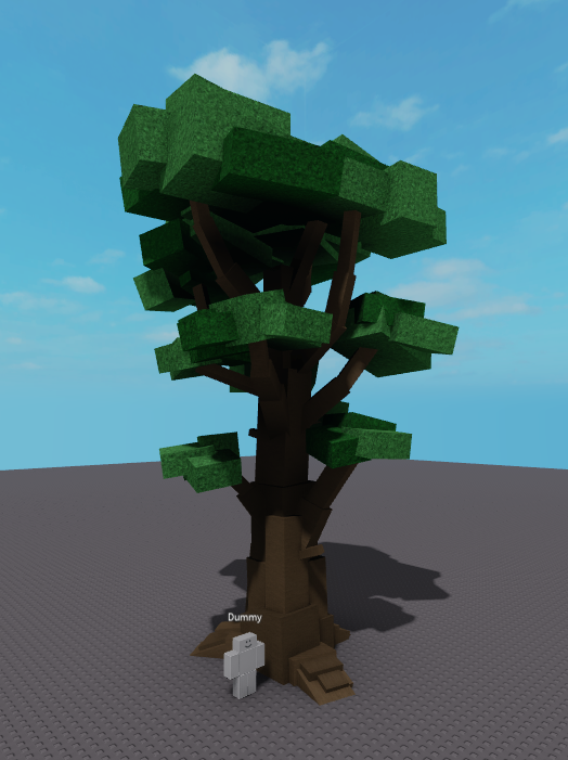 AtsuyaRoblox's tweet image. Day 2 of eating only meat,

i started to enjoy building trees 🤔
#RobloxDev #RobloxArt #RobloxDevs