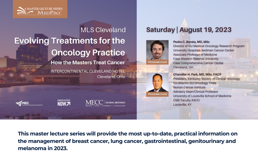 New CE event in Cleveland! Don't miss out - sign up online today to reserve your spot! | MLS Cleveland: Evolving Treatments for the Oncology Practice | August 19, 2023 | Cleveland, OH

Register here today: cvent.me/x5b3MR

#oncology #cancer #cecredit #accreditation #med