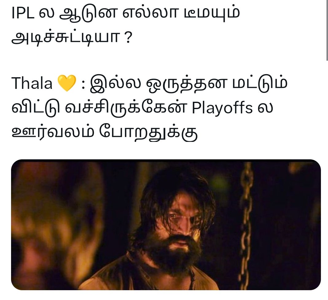 ItzHarispeaks's tweet photo. Finally done GT 🤣🤣🤣🤣👍
#CSKPlays10ThFinal #CSKvsGT #CSKfinals https://t.co/gHbo0nllDE