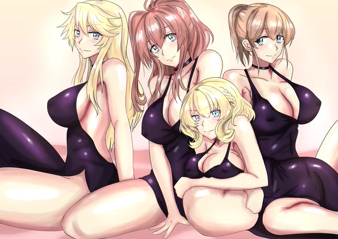 2020年は黒ドレスばっか描いてた時期で、ようやく反応いただけるようになったころだったかな  1枚目が初の3桁いいねだったような(うろ覚え) この辺はリベンジしたい(ドレス本は出したい)