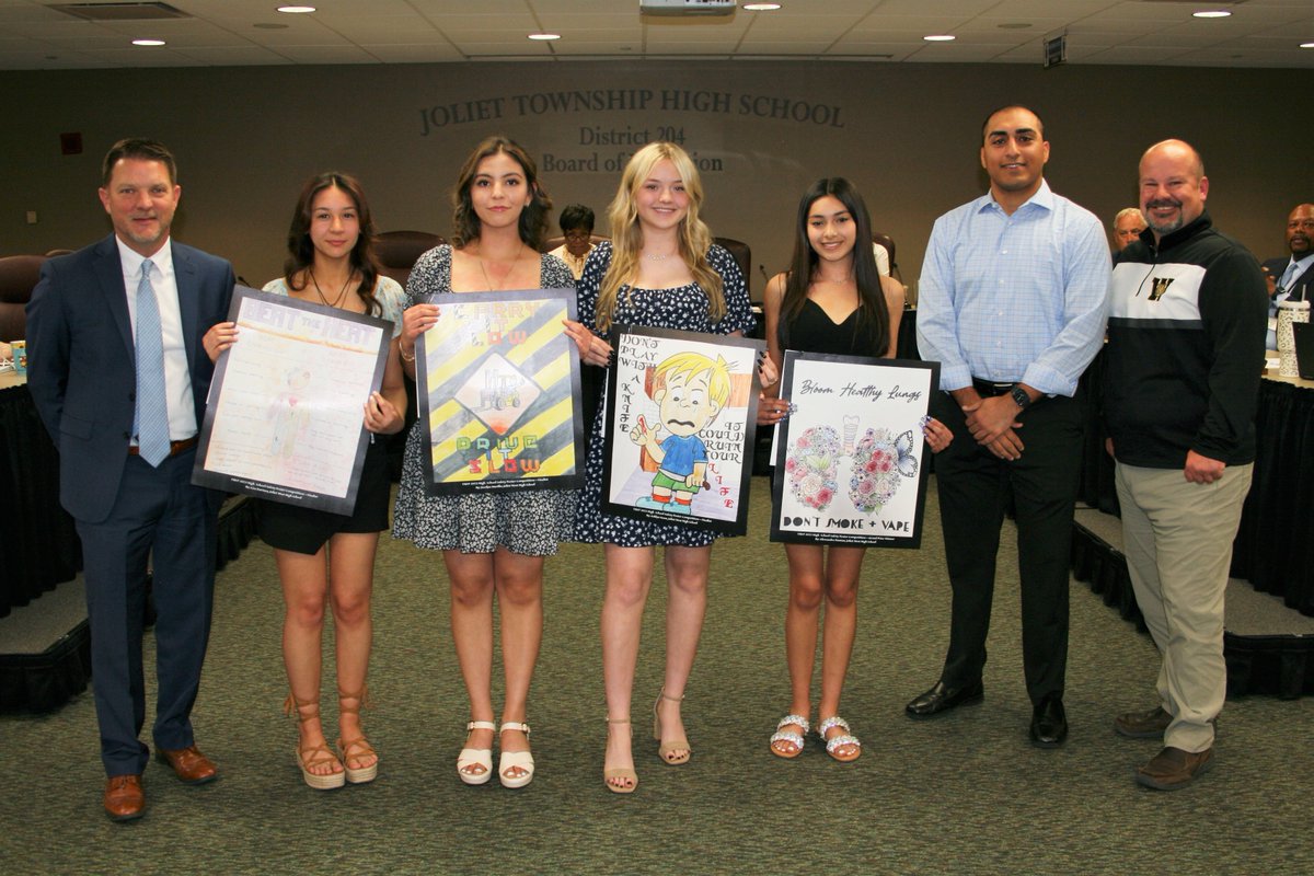 Joliet Township High School Students Win Three Rivers Education Partnership (TREP) Safety Poster Contest
bit.ly/43kWlRj