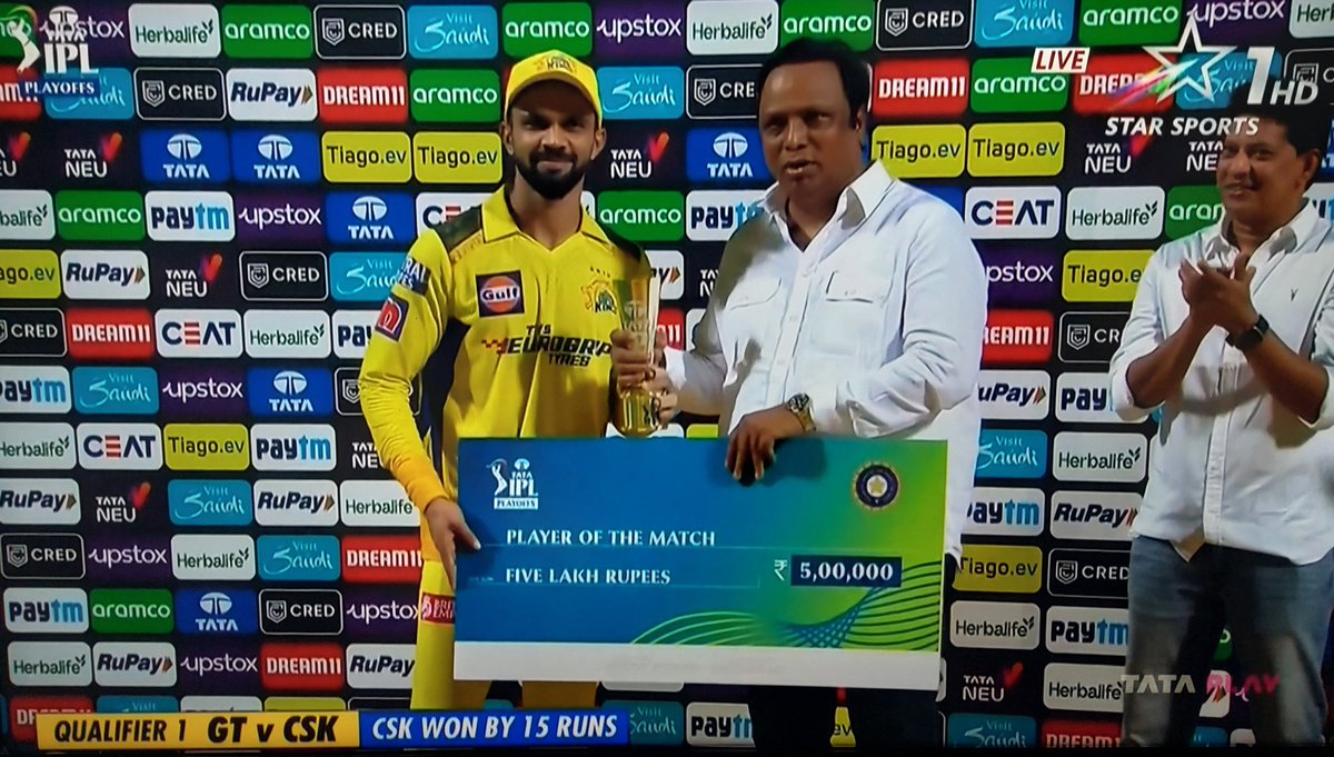 After 1st Match , During Mid Season Ruturaj Gaikwad Stopped Playing His Natural Game Because of Conway and Ruturaj Focused On Scoring Quick Runs . 

Rutu Has Capable To Play Long 70-80s Innings Consistently But as Stephen Fleming Said 'We Don't Do Personal Milestones At CSK' 💛 .