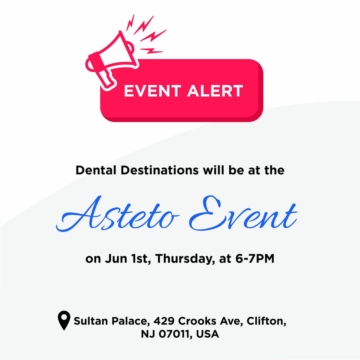 DentDest's tweet image. We are thrilled to announce that Dental Destinations will be joining the Asteto Event on June 1st. 

We look forward to an evening full of learning and sharing experiences.

#Dentaldestinations #dinnerevent #practicetransitions #dentalcommunity #dentalevents