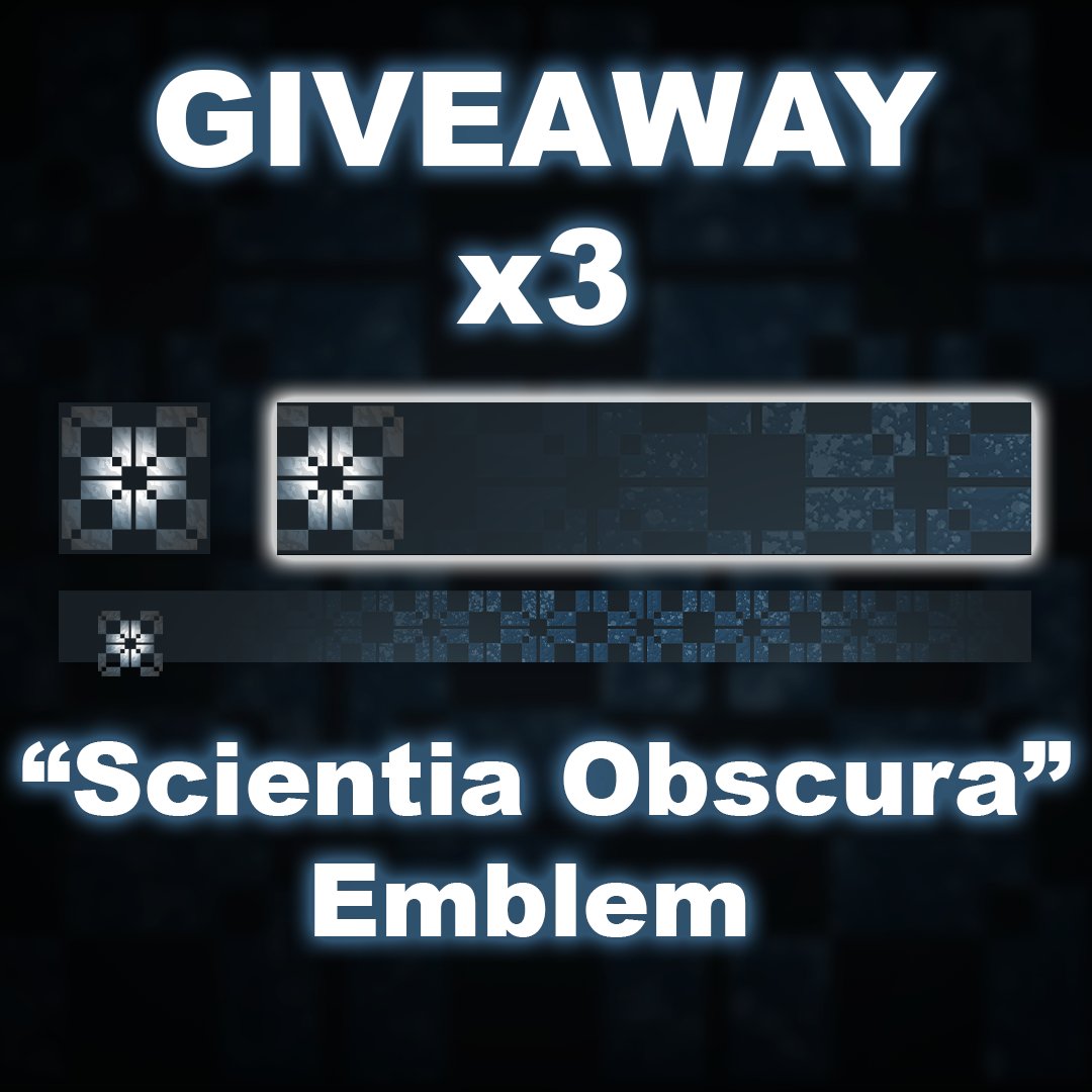 Zzephiris's tweet photo. Happy #SeasonOfTheDeep 🔱  Celebrating with a giveaway for x3 "Scientia Obscura" emblem codes!

To participate:
1. Follow @Zzephiris and @DestinyGameFR 
2. Like &amp; RT
3. Tag a friend you'll go fishing with this season 🎣

Big thanks to @WarningUp !

Winners on 05/30! Good luck 🩵 https://t.co/viqhgJ2U7H