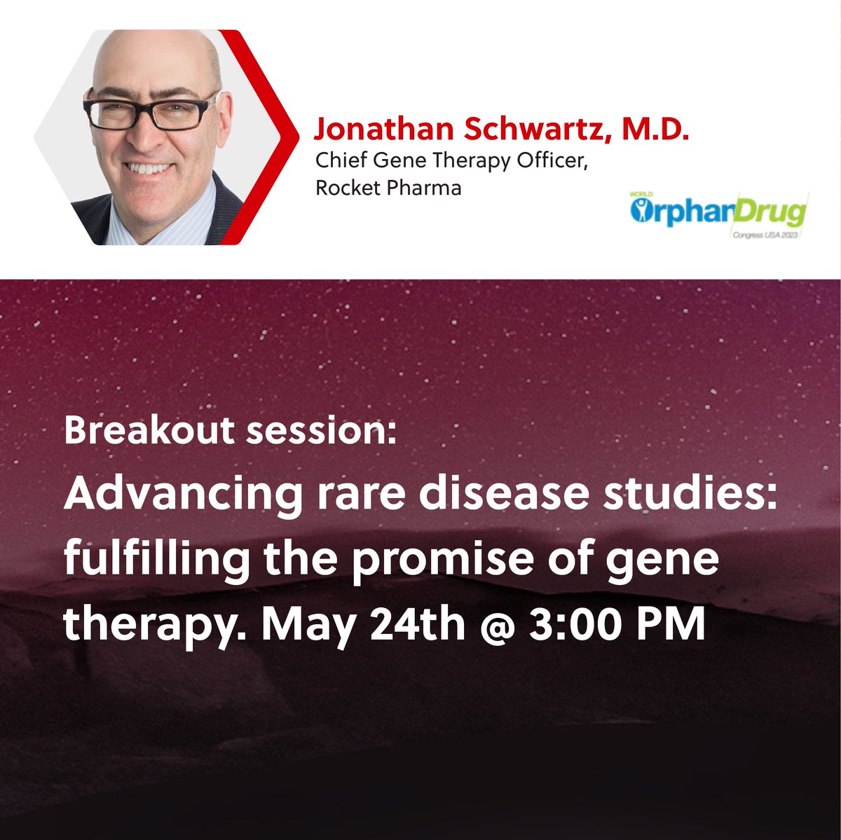 Rocket President & COO, Kinnari Patel and Chief Gene Therapy Officer, Jonathan Schwartz will be speaking at the #WorldOrphanUSA this week. We’re looking forward to bringing our perspective to this conference with the goal of fostering collaboration to help #RareDisease patients.