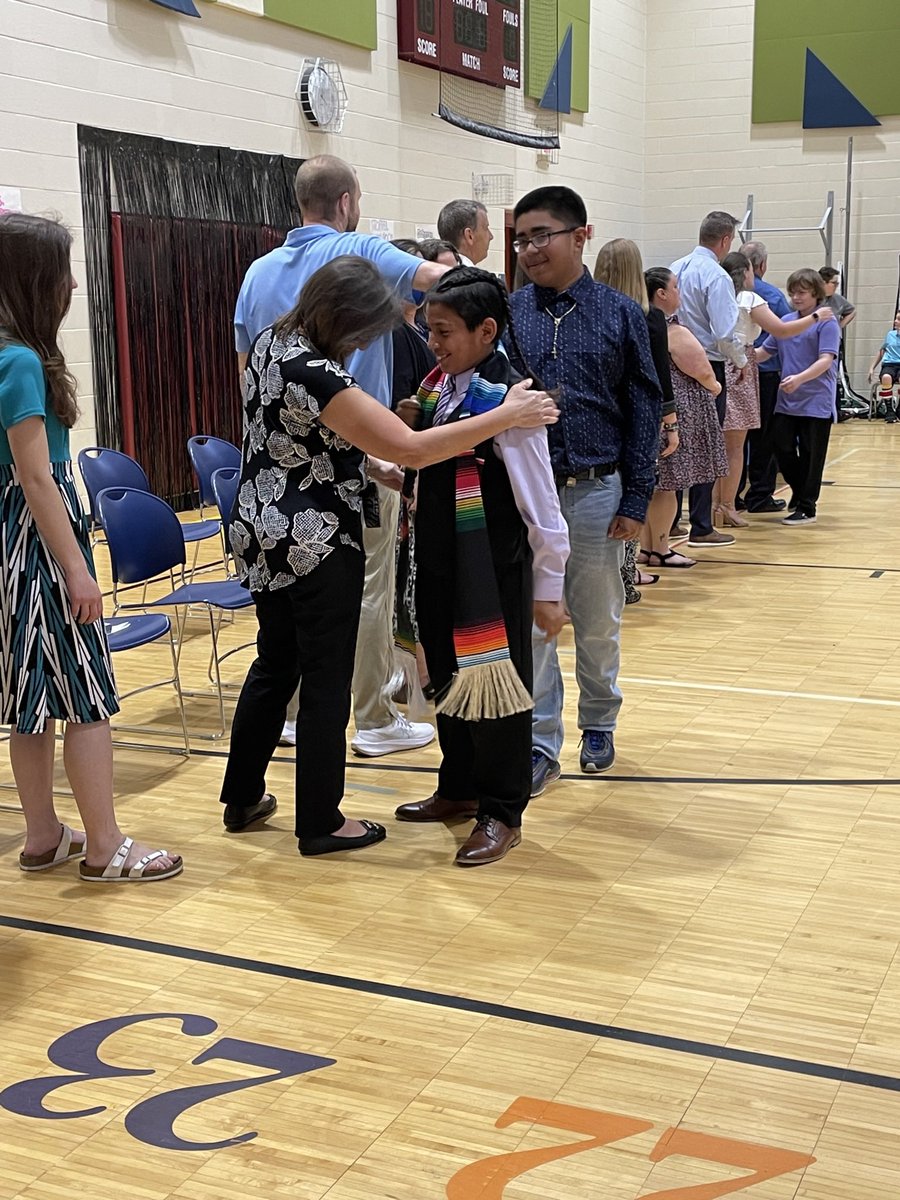 Celebrating another CW 6th grade class! Happy Recognition Day! #Wildcats4ever #DontStopBelieving #beyourbest <a href="/Hamilton_CW/">Crawford Woods Elementary</a>