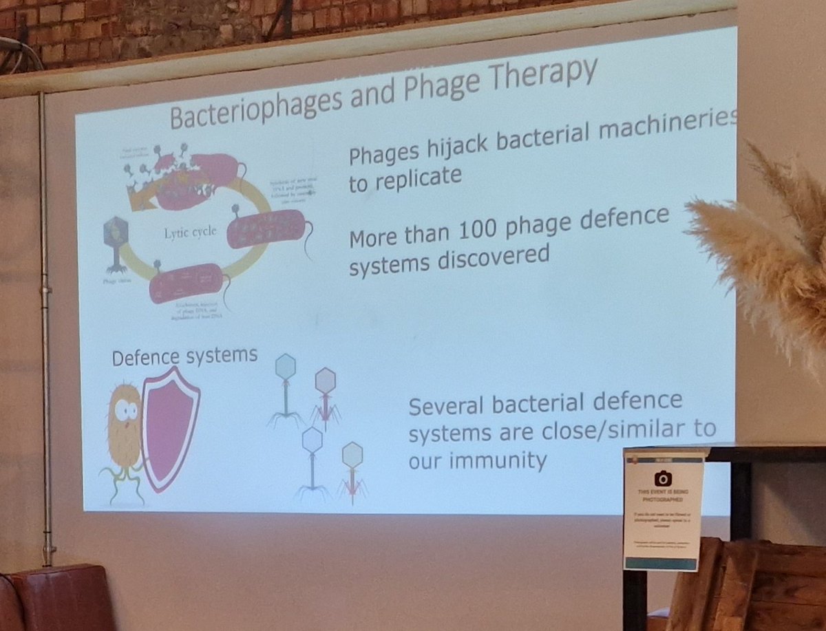 IsaMackie's tweet photo. New ways to fight bacteria 
@pintofscience #Pint23 #newcastle #science https://t.co/g6K8SYnyRM