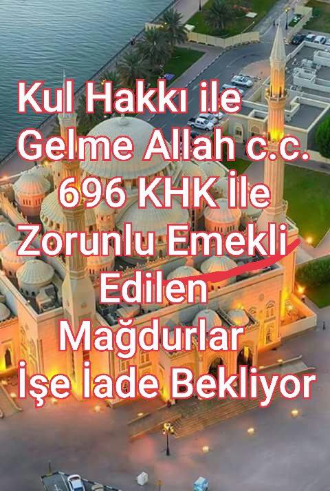 #zorunluemeklilersandıkbaşında 696 KHK ile taşerondan kadroya geçen işçiler zorunlu emekli edilerek çalışma hakları ellerinden alındı 03.03.2023 te EYT İLE kaldırılan Zorunlu emeklilik yanlışın yapıldığı mağdur işçileri kapsamadı işe iade istiyoruz <a href="/RTErdogan/">Recep Tayyip Erdoğan</a> <a href="/dbdevletbahceli/">Devlet Bahçeli</a>