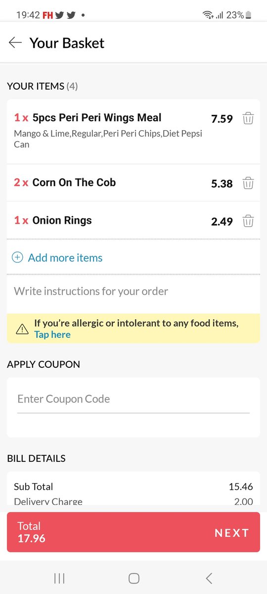 rebeccajlsk's tweet image. £2.20 difference!! #CheaperonFoodhub