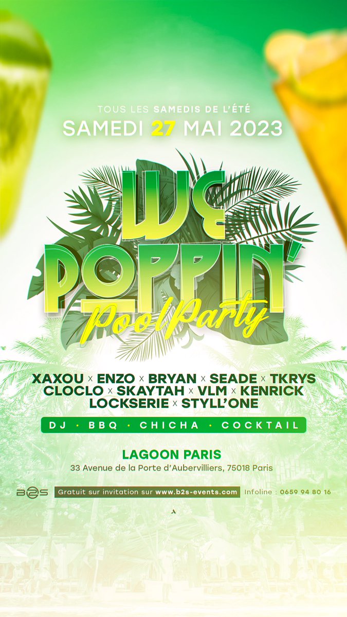 Bonsoir la famille Poppin 😈🍾 .

Nous avons décidés de vous offrir encore + de show 😏 .

Regardez bien le flyer et jouez aux jeu des 7 erreurs 🫣.