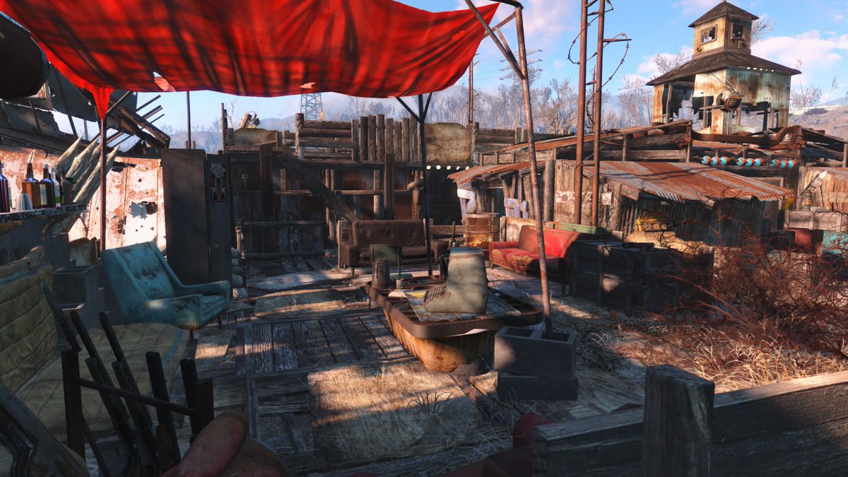 The General on Twitter "Second trading post done. On to the armory now