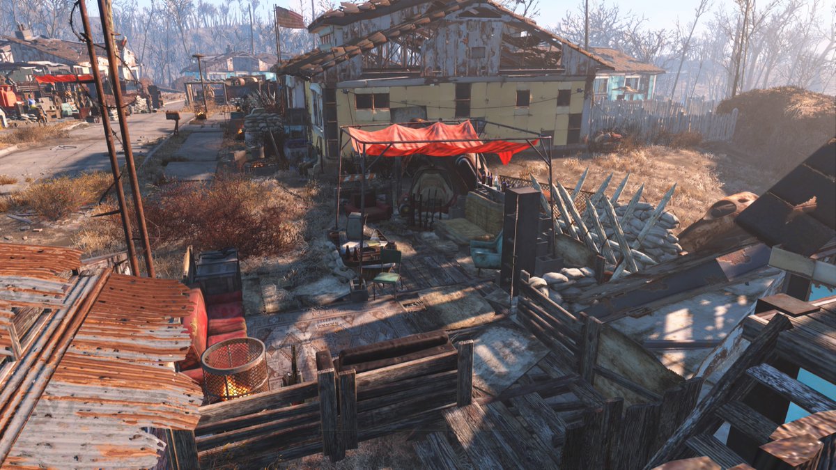 The General on Twitter "Second trading post done. On to the armory now