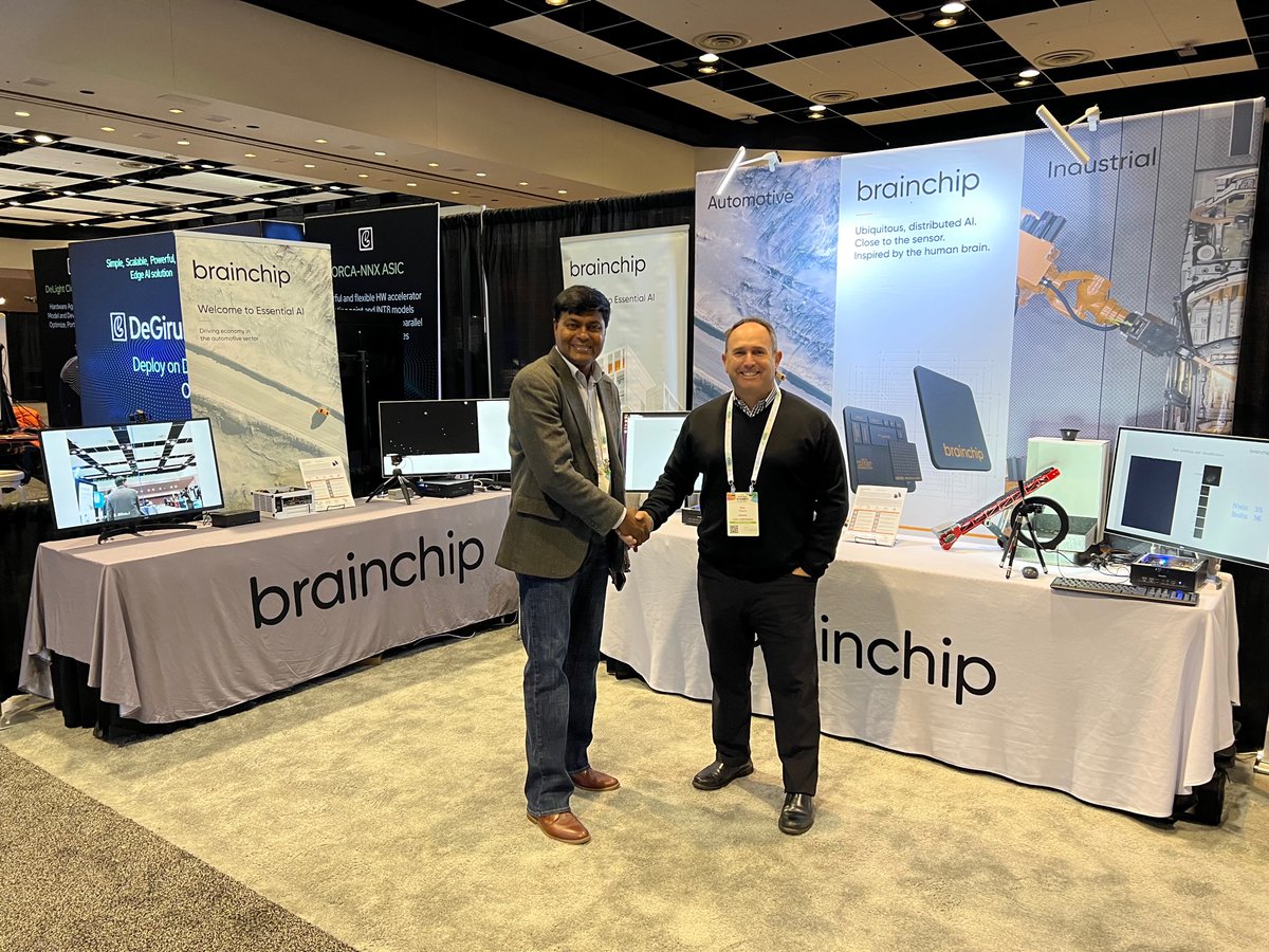 We are excited to have our partner <a href="/TeksunInc/">Teksun Inc</a> demonstrating their applications running on  Akida at the Embedded Vision Summit. Very cool stuff, with more to come.