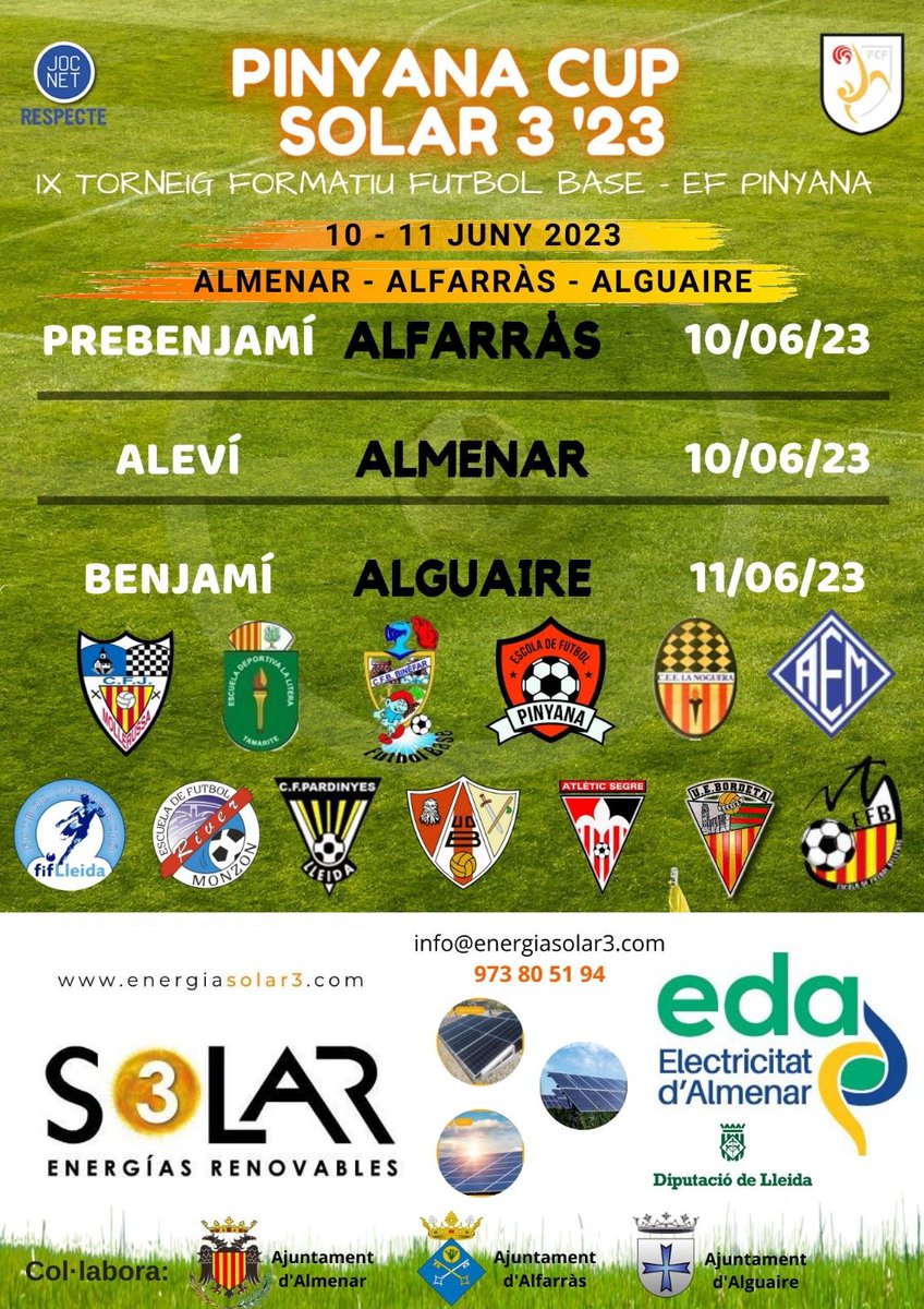 EscolaFutbol Pinyana tweet media