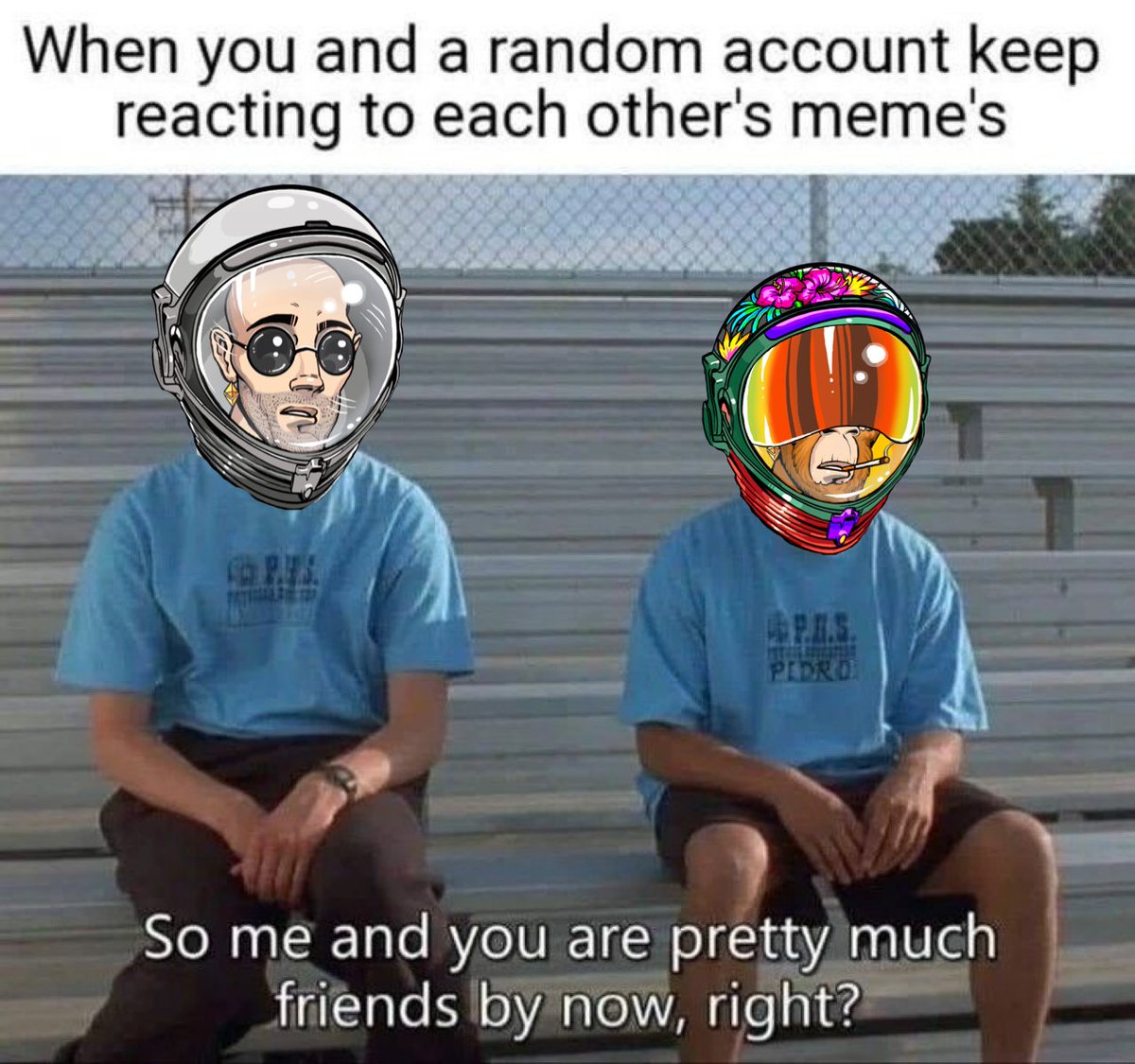 Come enjoy the memes over at <a href="/SpacePunksClub/">Space Punks Club</a>  <a href="/timmay_castags/">timmay_castags</a> #mememonday #spc4l #spc