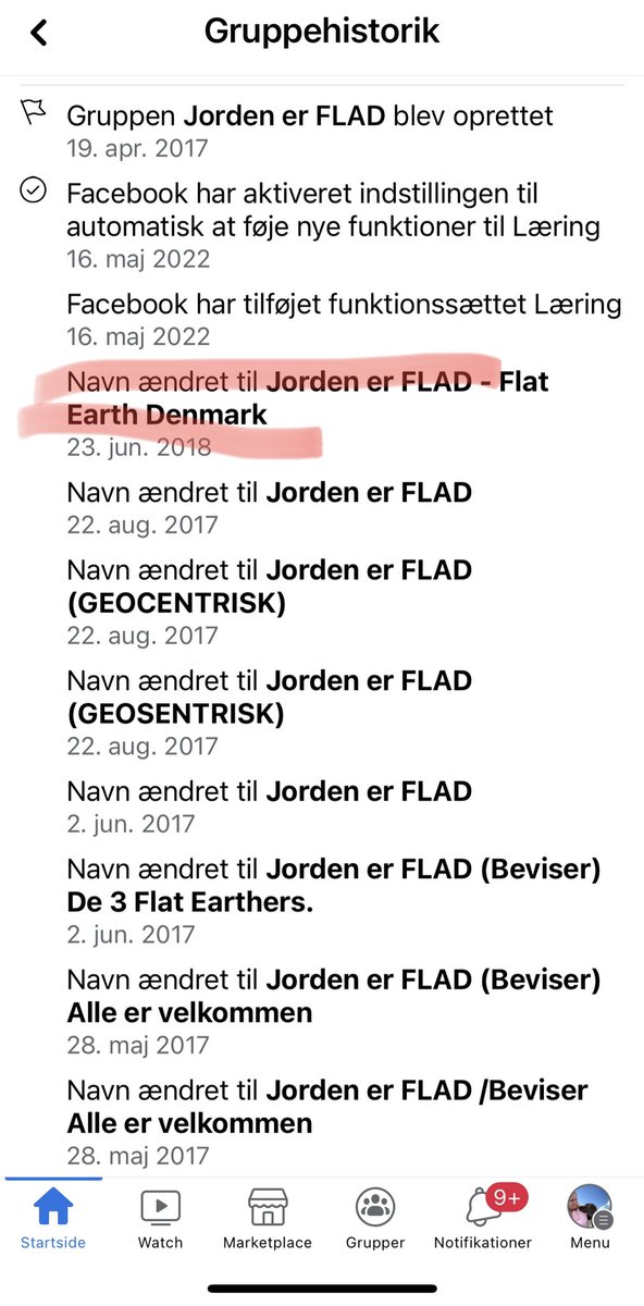 fcandersen's tweet image. Øhm….
Spændende gruppenavnshistorik denne “fladjords” gruppe har…
Og så skal du betale 200 bobs for at kende sandheden…
#fnis #jordenerrundOGdrejer