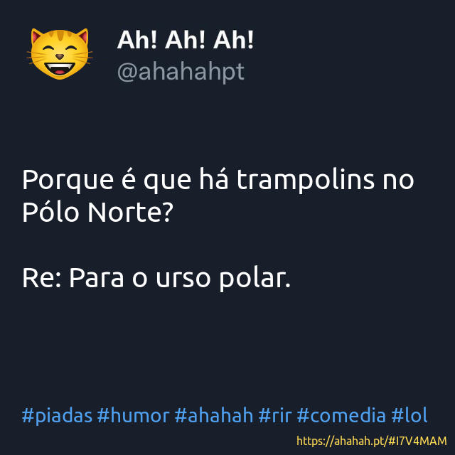 ahahahpt's tweet photo. #piadas #humor #ahahah #rir #comedia #lol https://t.co/mbTaGpVL5X