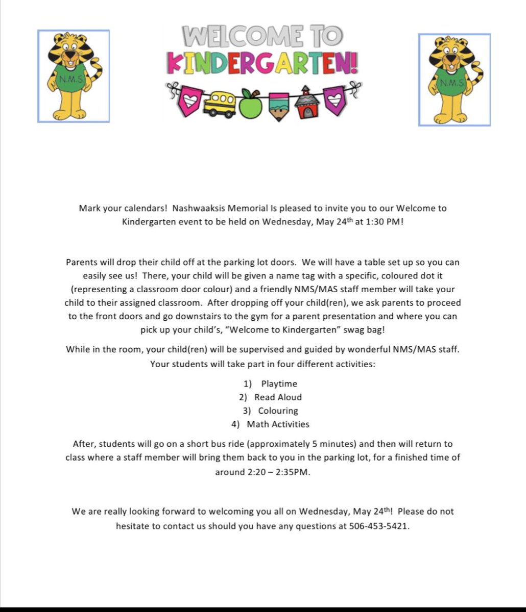 Very excited to welcome everyone to our Welcome to K event tomorrow!  See you there! <a href="/ASD_West/">Anglophone School District West ASD-W</a> <a href="/ASDWLimelight/">ASD-W Limelight</a>