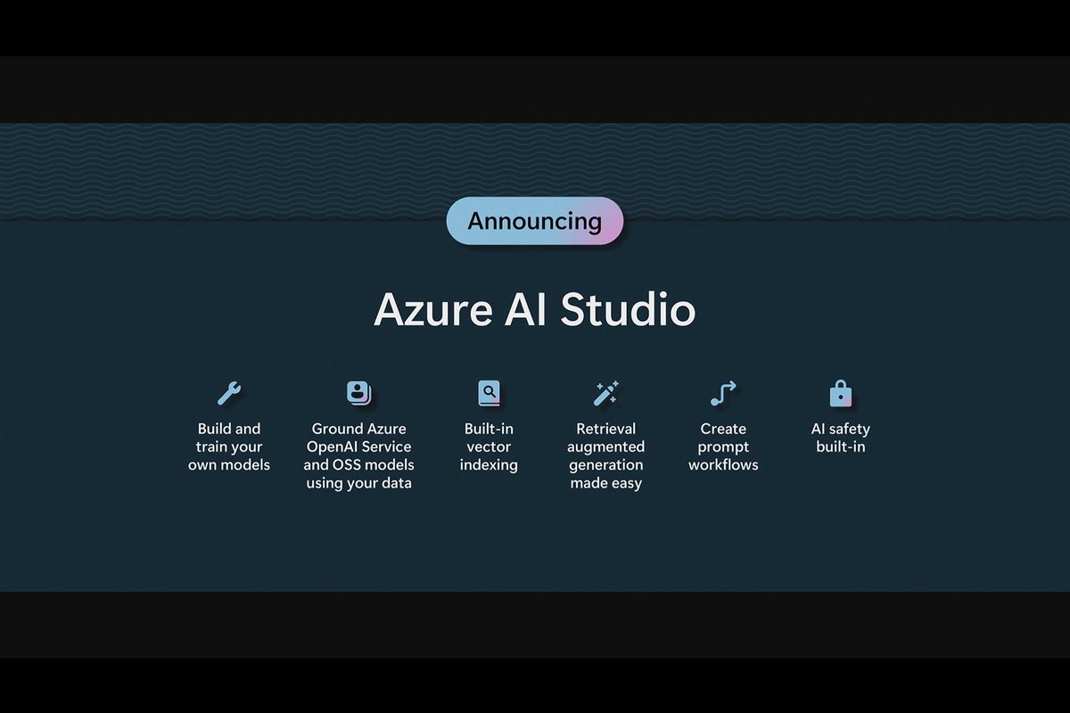 r_abirami's tweet image. The steal of the show #MSBuild #azureai #promptflow #ChatGPT #openai