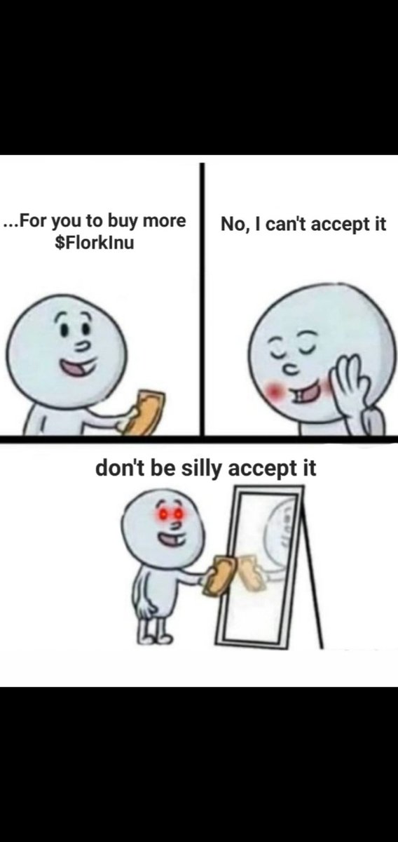 if it is to buy #FlorkInu, accept it

#memecoinseason #memecoins #cryptocurrency #CryptoTwitter