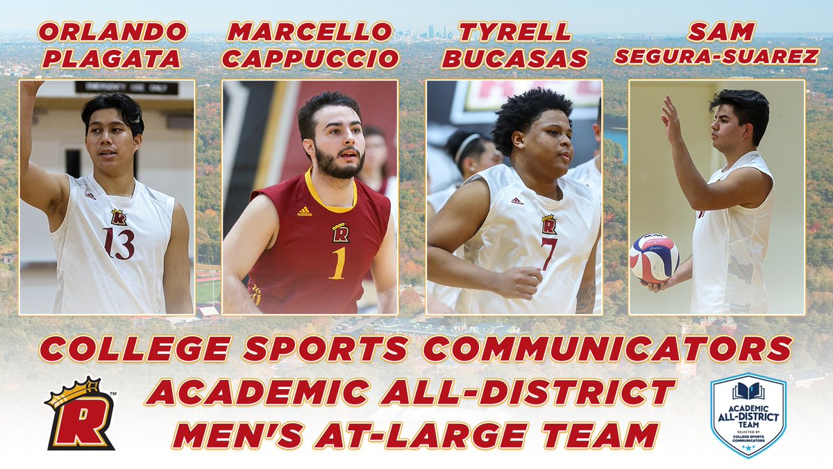 GoRegisPride (@goregispride) on Twitter photo The <a href="/regis_vb/">Regis College Volleyball</a> men are represented by four student-athletes on the 2022-23 College Sports Communicators Academic All-District Men's At-Large Team for NCAA Division III! #RoarPride
Story: goregispride.com/sports/mvball/… The <a href="/regis_vb/">Regis College Volleyball</a> men are represented by four student-athletes on the 2022-23 College Sports Communicators Academic All-District Men's At-Large Team for NCAA Division III! #RoarPride
Story: goregispride.com/sports/mvball/…