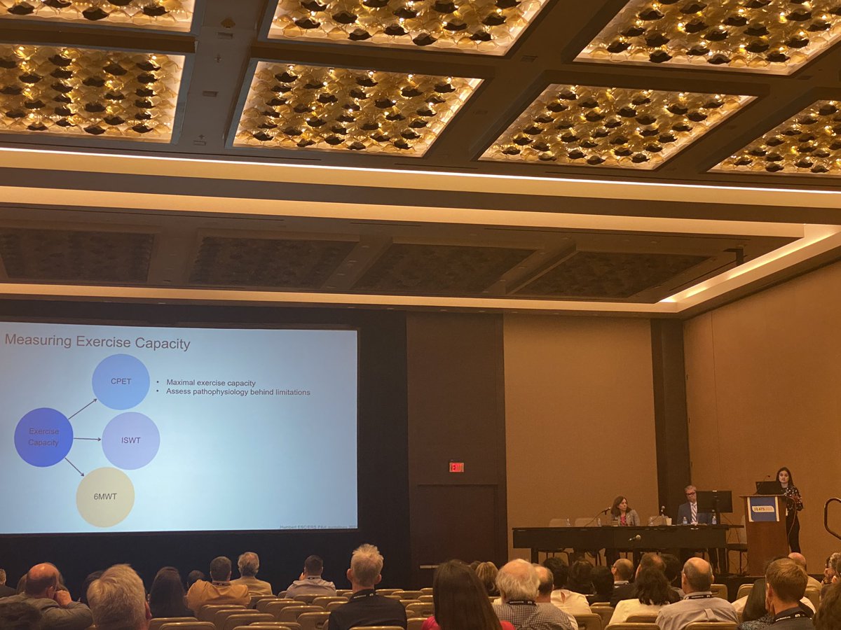 Our very own rising ⭐️ @jasleenminhas is now presenting on physical activity and remote monitoring in PAH! @PennMedPH @PennPulmonary #ATS2023 @ATS_PC