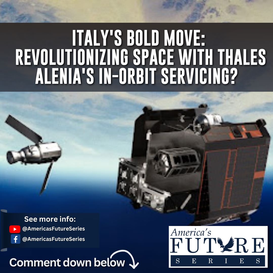 Join us for our next virtual summit and be part of the forefront of space innovation. Secure your spot with Early Bird pricing using this link: americas-fs.org/2023-space-inn…. Read more in the link below.

#SpaceExploration #ItalianSpaceAgency #InOrbitServicing #TechnologyInnovation