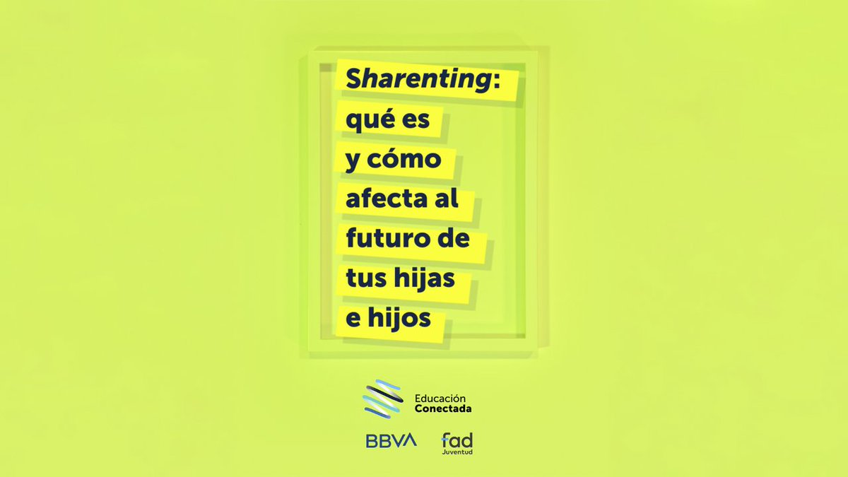 EduConectada's tweet image. ¡Vuelven los #TutorialesEnFamilia!

Tras la gran acogida de los primeros 8 tutoriales, volvemos con temas nuevos y frescos. 

Arrancamos con #Sharenting 
➡¿Sabes qué es?
➡¿Conoces esa práctica?

¡Te lo contamos!
🔗mtr.cool/qpukwpywie