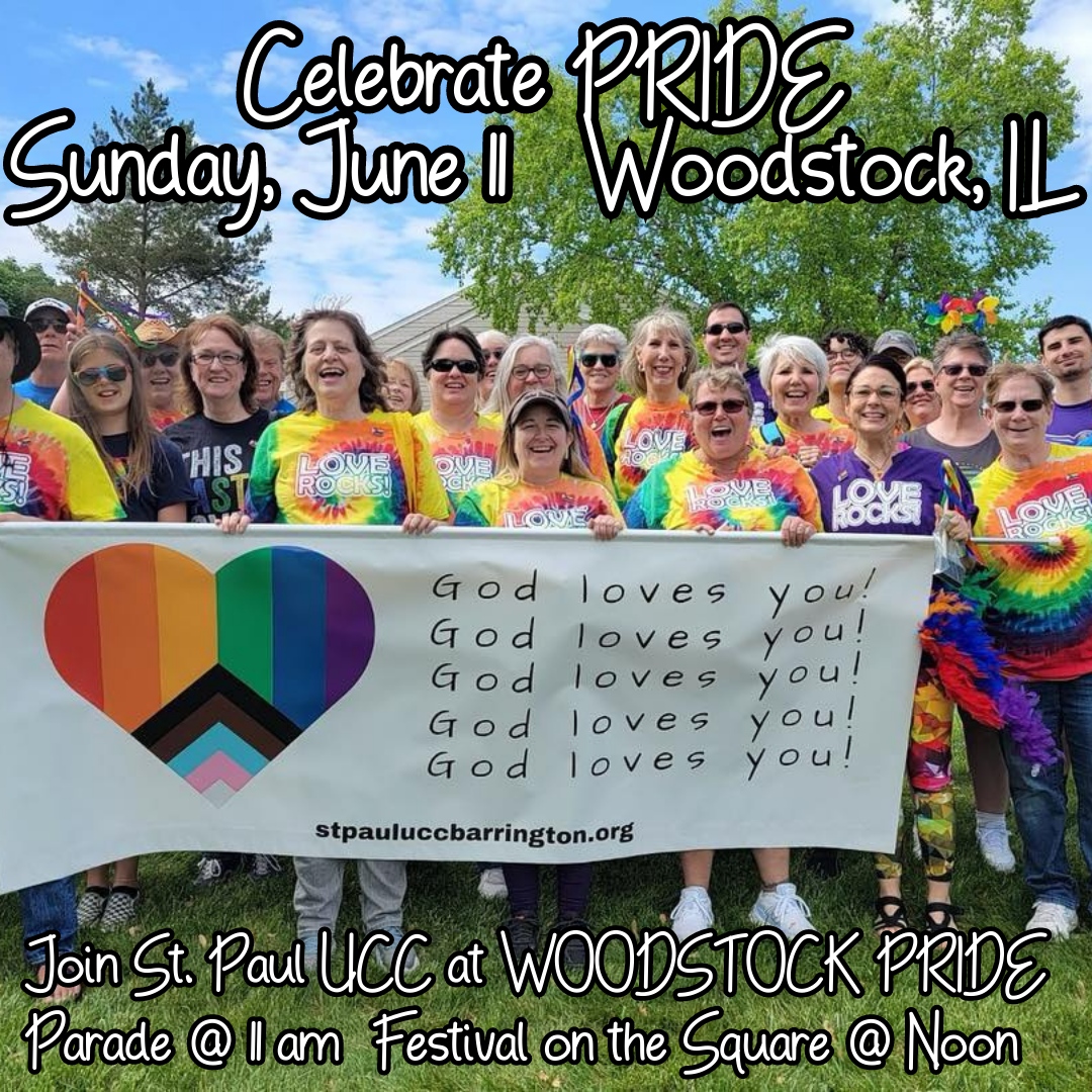 Join with St. Paul to celebrate PRIDE!
#lgbtqia
#openandaffirming
#godsloveisforeveryone