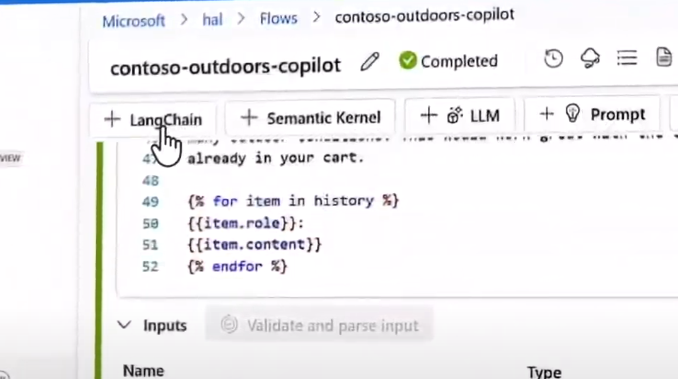 AliKibao's tweet image. @LangChainAI and @huggingface straight into Microsoft AI Studio... Microsoft making moves. #MSBuild