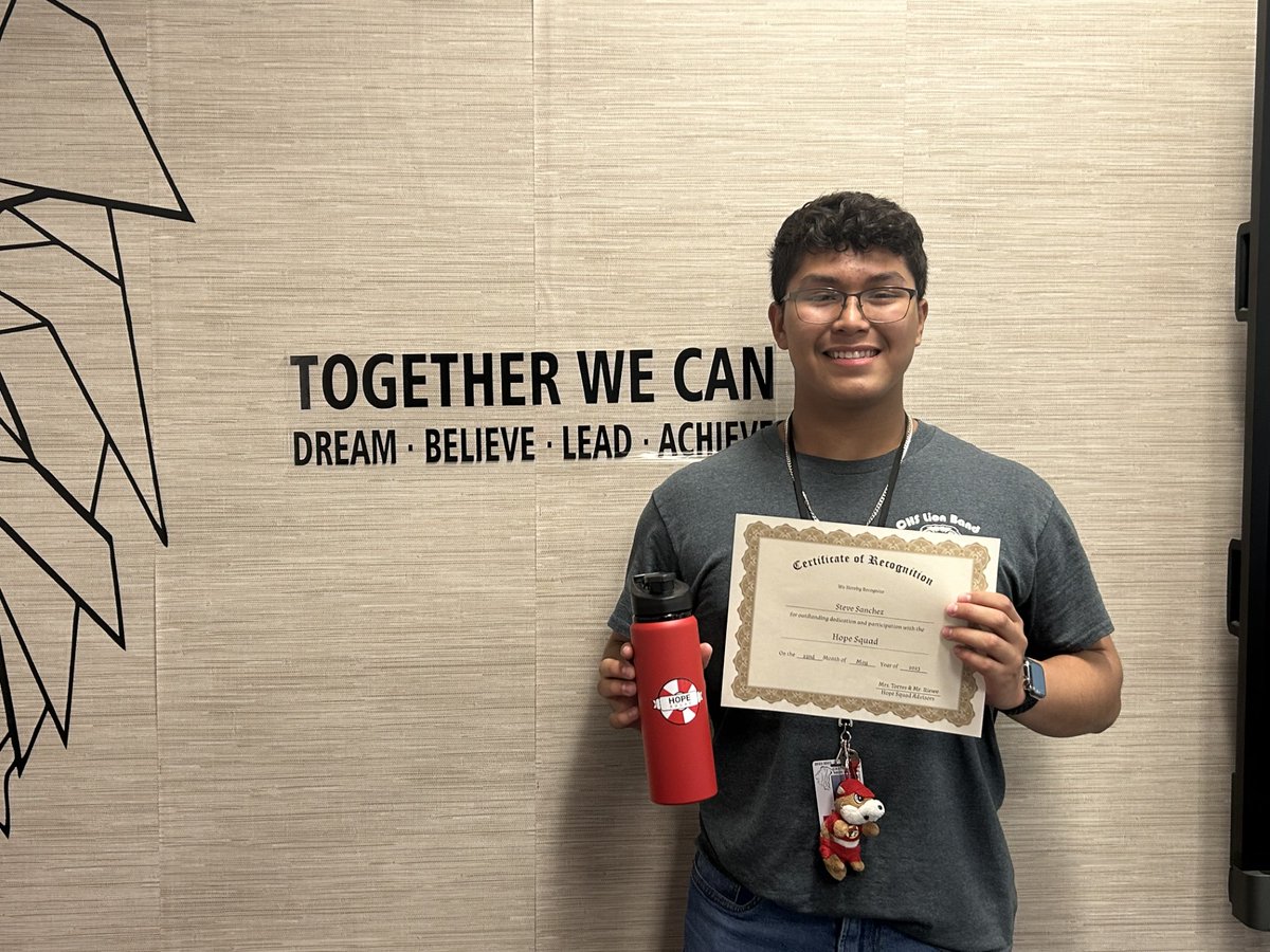StevenRiewe's tweet photo. It's bittersweet saying goodbye to our Hope Squad members for the year. Looking forward to all the laughter and memories in 23-24. These students have already made their mark in the world.
@CastleberryISD
@CastleberryHigh
#CISDBetterTogether https://t.co/domHNmrYGJ