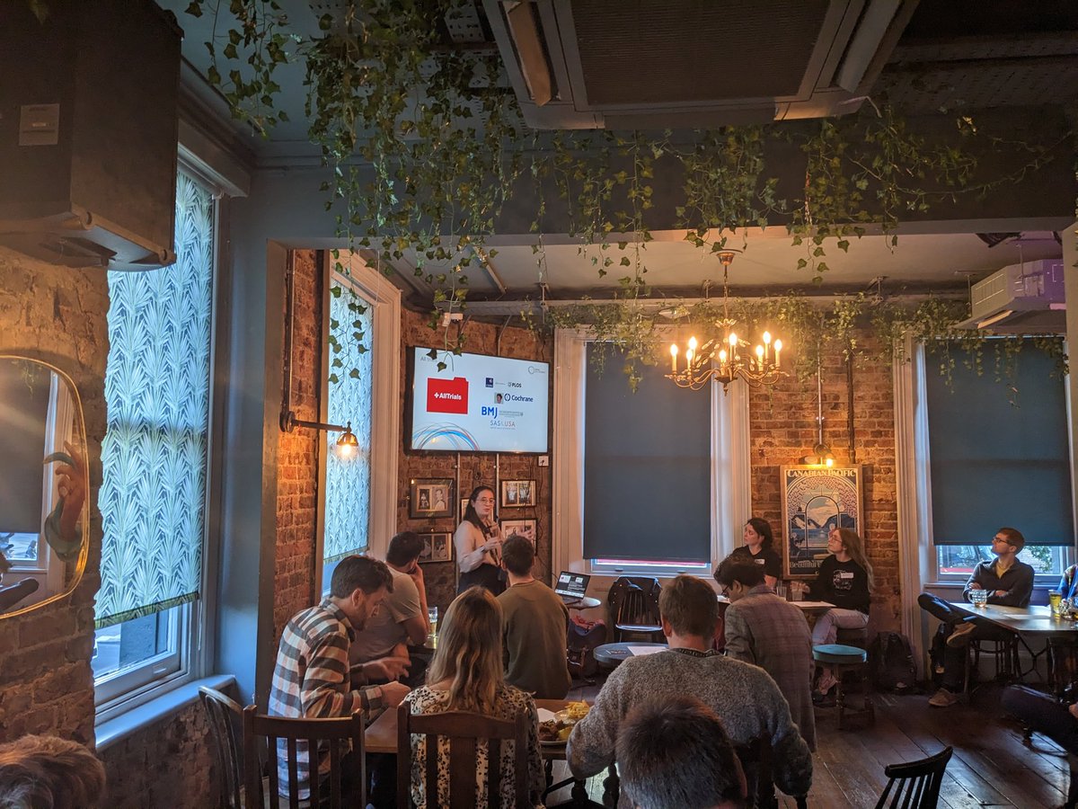 Cosmin Paduraru (@causemean) on Twitter photo <a href="/AnnieHowitt/">Annie Howitt</a> from Sense about Science talking about the massive impact that alltrials.net has had on reporting clinical trials #PintOfScience <a href="/AnnieHowitt/">Annie Howitt</a> from Sense about Science talking about the massive impact that alltrials.net has had on reporting clinical trials #PintOfScience