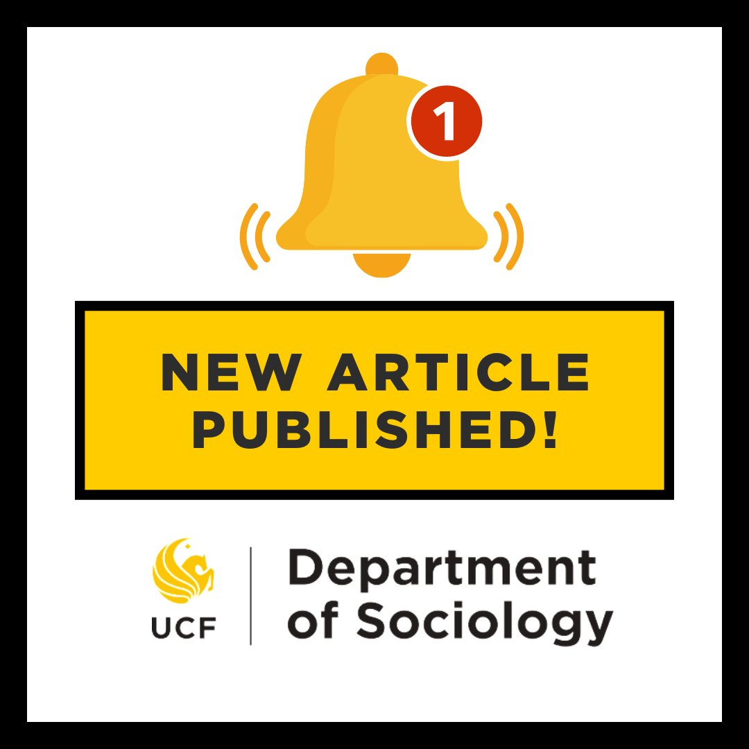 📣Check out the article 'Beyond the Positivism/Non-Positivism Binary as a Step Toward Inclusive Sociology' by Vernon Headley, Annie Jones, and Dr. Shannon K. Carter published in Sociology of Race & Ethnicity: ow.ly/U1kE50OuONu #Sociology #UCF
