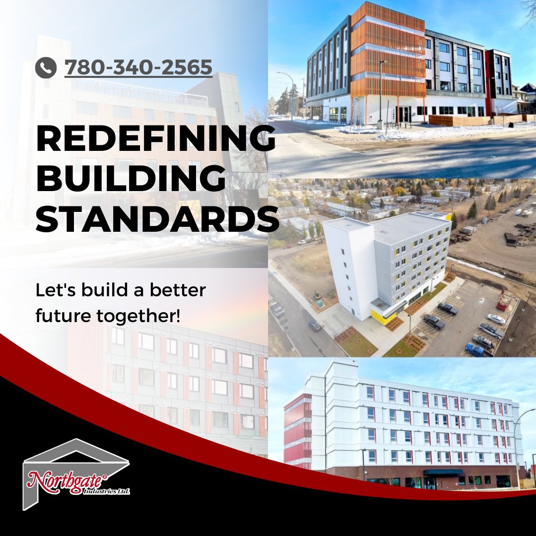 Ready to revolutionize your construction projects with the power of modular solutions? Contact us and discover how we can help you achieve faster, more efficient, and sustainable results. zurl.co/6WJw 

#modularbuilding #modulardesign #yegbuilders