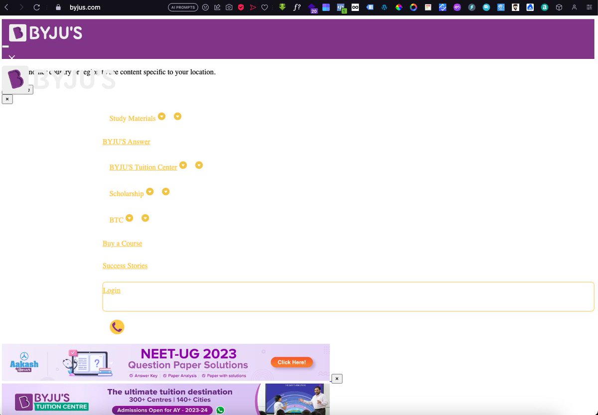 ashenoctis's tweet image. Looks like living in stone age @BYJUS ! Our team of highly caffeinated, pixel-pushing geniuses will turn your website from a &apos;meh&apos; to a &apos;wow&apos;! #byjus DM or visit genexisstudio.com