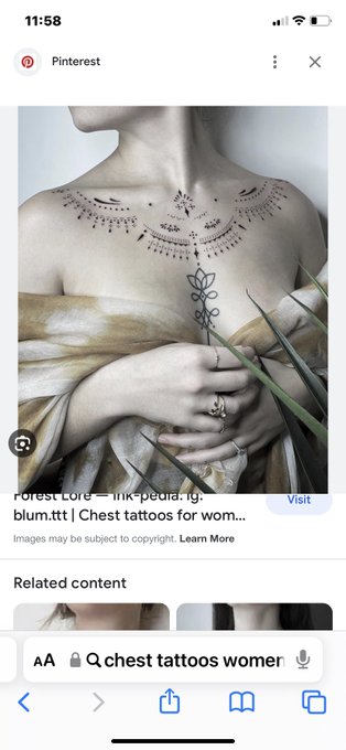 4 pic. Where are my tattoo lovers? I want a chest piece… something Victorian but similar to these- show