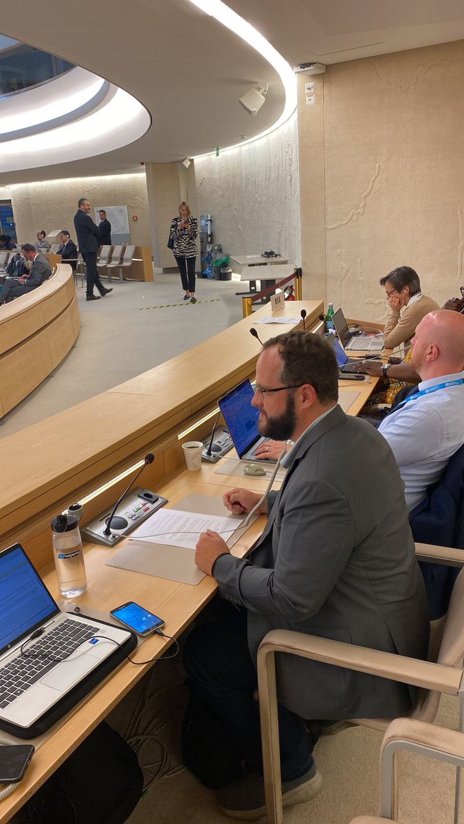 So Committee A #WHA76, where an imp. resolution is being discussed on clinical trials and need for transparency, will go on till late night (23hrs!). Our campaigner @franciscoA2M is hanging in there for his turn to speak what MSF’s demands are from member states @MSF_access