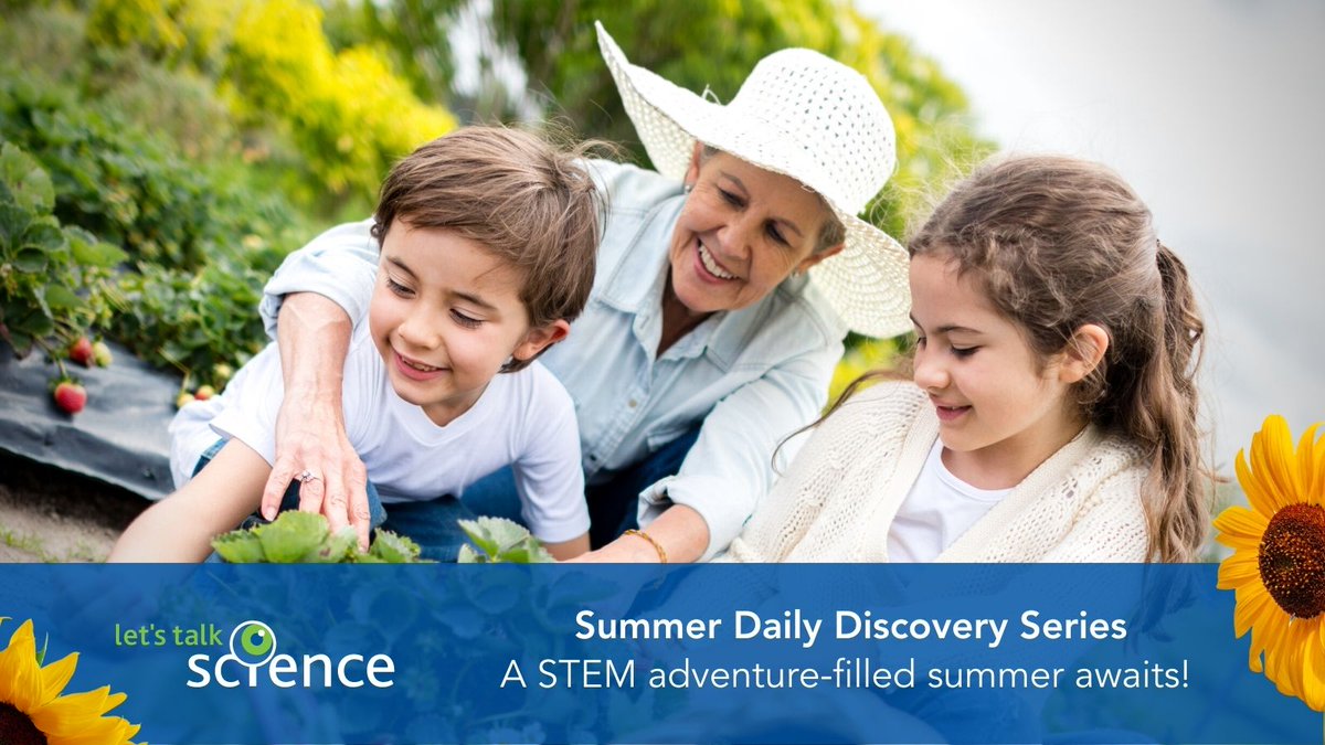 Get ready for an incredible summer of exploration with Let's Talk Science's Summer Daily Discovery Program! Dive into the wonders of STEM through fun hands-on activities at home or outdoors. Register now for an unforgettable learning adventure!
bit.ly/3pXtOD0
