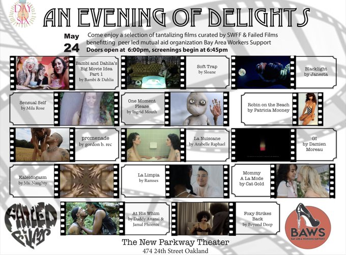 I&rsquo;m excited for this! The @SexWorkerFest screening is bringing a wave of incredible babes to town. Join<a class="tags" target="_blank" title="On Twitter" href="/?out=eyJ0eXAiOiJKV1QiLCJhbGciOiJIUzUxMiJ9.eyJpYXQiOjE3MjI0MDA3MDcsImlzcyI6InR3cG9ybnN0YXJzLmNvbSIsIm5iZiI6MTcyMjQwMDcwNywiZXhwIjoxNzUzOTM2NzA3LCJyZWRpcmVjdF91cmwiOiJodHRwczovL3R3aXR0ZXIuY29tL1NleFdvcmtlckZlc3QifQ.etlCMDqsVOzvjZnbuS33nFSu_XWdyhFyqXHtIoPNJuMowwz1jOa0UmEq7RRXcarbMG4lhPanX_OAeGQYkuWyOA">@SexWorkerFest</a><a href="/tag/mvsales"class="tags"><span>#mvsales</span></a>