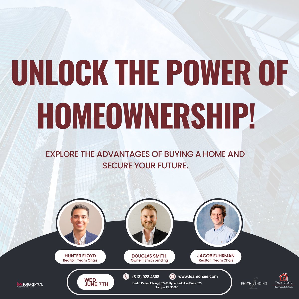 TeamChais's tweet photo. 🔑 Knowledge is key for buying a home. Join us at our Home Buyer Seminar and unlock secrets for a smooth and stress-free journey! 🗝️🏡💫

📅 June 7 | 530 PM
Register now to reserve your spot: https://t.co/7UMWxo2NdZ https://t.co/e5hRNGmfx4